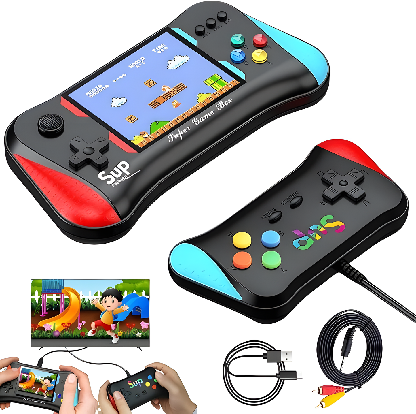 Consola De Juegos Portatil +500 Juegos